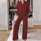 ✈️ Free Shipping - Women's casual fashion set 💕(top + trousers)