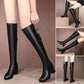 🎅Christmas sale🔥Hot sale of the autumn and winter range🔥 Women's stretch leather boots