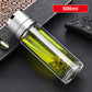 🎅🎄Christmas Pre-Sale - 🔥50%OFF❄️Double-wall Glass Insulated Tea Bottle