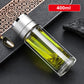 🎅🎄Christmas Pre-Sale - 🔥50%OFF❄️Double-wall Glass Insulated Tea Bottle