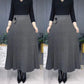 💕BLACK FRIDAY HOT SALES! 💕Elegant Solid Color Soft Pleated A-Line Skirt