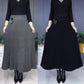 💕BLACK FRIDAY HOT SALES! 💕Elegant Solid Color Soft Pleated A-Line Skirt