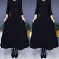 💕BLACK FRIDAY HOT SALES! 💕Elegant Solid Color Soft Pleated A-Line Skirt