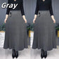 💕BLACK FRIDAY HOT SALES! 💕Elegant Solid Color Soft Pleated A-Line Skirt