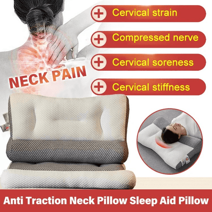 💤 50% OFF NOW! 😴 Ultra-Comfort Ergo Pillow – Sleep Like a Dream! – Contoured support, breathable cover & perfect for neck and back relief 🛌