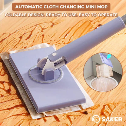 🔥Hot Sale 47% OFF -🏆Automatic Cloth Changing Mini Mop