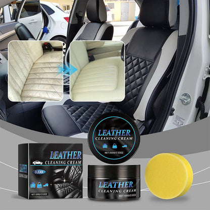 Car Leather High Efficiency Care Cleaning Cream（50% OFF）