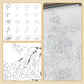 Chinese Painting White Drawing Copying Album