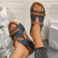 🔥50%OFF🔥Cutout Platform Wedge Sandals