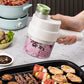 🥔 Limited Time Half Price - Multifunctional Handheld Electric Vegetable Cutter Set