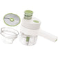 🥔 Limited Time Half Price - Multifunctional Handheld Electric Vegetable Cutter Set
