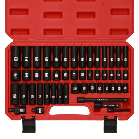 🔥While Supplies Last 40% OFF!🎉 49-Piece Drive Impact Socket Set