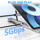 💥HOT SALE💥Limited-time offer-USB-C Docking Station Laptop Stand with 4K HDMI