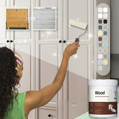 🔥50% OFF! 🌿 WATER-BASED FURNITURE PAINT - Odorless & Eco-Friendly, Easy Application with No Sanding Required, Perfect for Wood Renovation 🎨🛋️