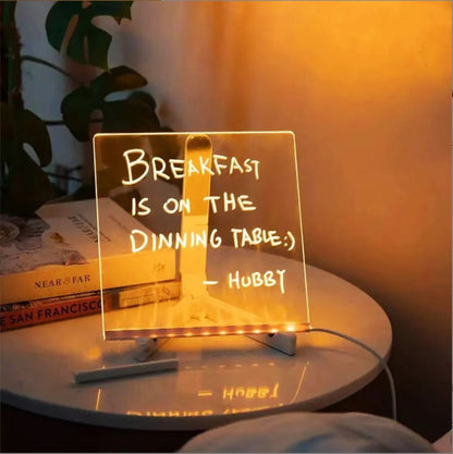 🎁Early Christmas SaleSale 70% OFF✨ - LED Note Board with Colors🎨