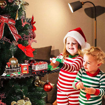 🔥While Supplies Last 40% OFF!🎉 [Best Gift For Kids] Electric Christmas Train Toy Set