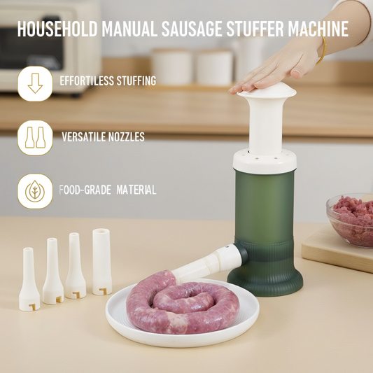 ⏳Limited-time 50% off⏰Household Manual Sausage Stuffer Machine🌭