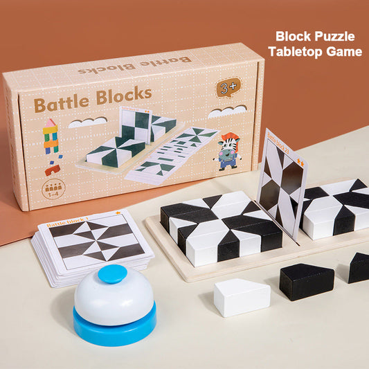 🔥While Supplies Last 40% OFF!🎉 Creative Black & White Block Puzzles Set for Kids