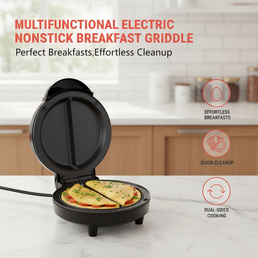 🔥50% OFF!💥Multifunctional Electric Nonstick Breakfast Griddle🥞✨