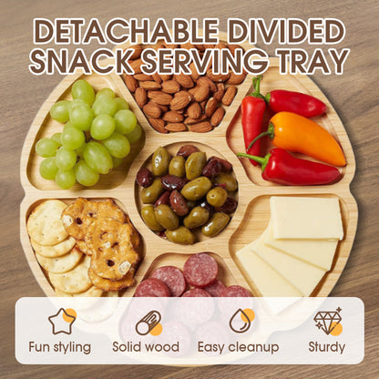 🔥While Supplies Last 40% OFF!🎉 Detachable Divided Snack Serving Tray