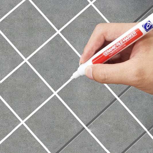 🔥While Supplies Last 40% OFF!🎉 Ceramic Tile Grout Pen – Mold-Resistant, Waterproof & Permanent Finish 🛡️📦