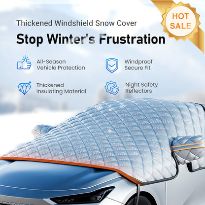 🔥While Supplies Last 40% OFF!🎉 All-Season Thickened Windshield Snow Cover