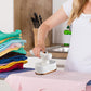 ⏳Limited-time 50% off⏰Portable Mini Steam Iron♨️ – Quick Heat, Powerful Steam for Wrinkle-Free Clothes Anytime, Anywhere ✨