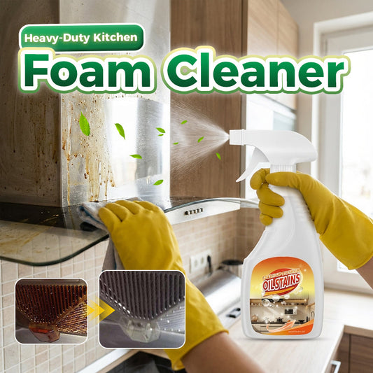 🔥While Supplies Last 40% OFF!🎉 Heavy-Duty Kitchen Degreaser Foam Cleaner