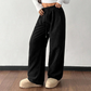 👖✨ 60% OFF! Casual Loose Fit Corduroy Trousers for Women – Wide-Leg, Adjustable Waist & Wrinkle-Resistant Retro Style