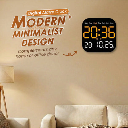 ⏰ 50% OFF NOW! 📱 Multifunctional Digital Alarm Clock for Home & Office – Large Display, USB Charging & Adjustable Brightness 🛏️