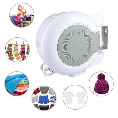 🥳2026 HOT SALE🥳💞50% OFF!✨ 💝Invisible retractable clothesline with double line✨