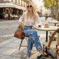 💐49% OFF ! Women‘s Floral Print Straight-Leg Jeans – Mother's Day Pre-sale 📦💖