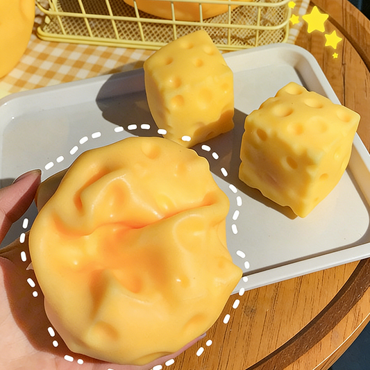 🔥While Supplies Last 40% OFF!🎉 Extra Large Cheese Squishy Stress Toy
