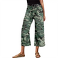 🔥While Supplies Last 40% OFF!🎉 Casual Wide-Leg Camouflage Crop Pants