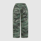 🔥While Supplies Last 40% OFF!🎉 Casual Wide-Leg Camouflage Crop Pants
