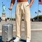 🔥While Supplies Last 40% OFF!🎉 Men's Elastic Waist Drawstring Straight Leg Pants