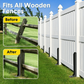 🔥While Supplies Last 40% OFF!🎉 Heavy-Duty Fence Post Repair Kit