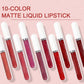 📢📢50% OFF !!!⏰18 Pcs Matte Waterproof  Long Lasting Lip Gloss
