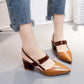 🔥While Supplies Last 40% OFF!🎉Women's Stylish Pointed Toe Chunky High-heel Sandals