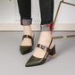🔥While Supplies Last 40% OFF!🎉Women's Stylish Pointed Toe Chunky High-heel Sandals