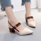 🔥While Supplies Last 40% OFF!🎉Women's Stylish Pointed Toe Chunky High-heel Sandals