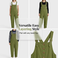 💐New arrival 50% OFF!👖 Women's Casual Button-Front Overalls🌿