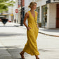 👗 50% OFF NOW! 🌼 2026 New Arrival –Women's Sleeveless V-Neck Maxi Dress with Pockets 🌸
