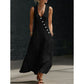 👗 50% OFF NOW! 🌼 2026 New Arrival –Women's Sleeveless V-Neck Maxi Dress with Pockets 🌸
