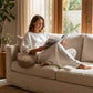 👚 50% OFF NOW! ⏳ Women's Loose Fit Long Sleeve Top & Wide Leg Pants Set – Breathable, flowy & perfect for lounging, travel or casual elegance 🧘‍♀️