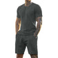🔥LIMITED TIME 50% OFF!🔥 Men's Athletic T-Shirt & Shorts 2-Piece Set 💪 The Ultimate Men's Fitness Set🏋️‍♂️