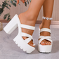 🔥While Supplies Last 40% OFF!🎉 Women's Chunky Heel Platform Slide Sandals
