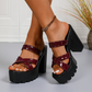 🔥While Supplies Last 40% OFF!🎉 Women's Chunky Heel Platform Slide Sandals
