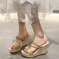 🌸 LIMITED TIME 50% OFF! ✨Women's Platform Wedge Sandals— Free Shipping For Two Pieces