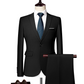 ✨👔60% OFF+FREE SHIPPING🔥Men's 2-piece modern fit business suit set